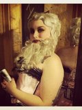 Laura "The Bearded Lady" Dawson (24, Asexual, Blue Eyes)
